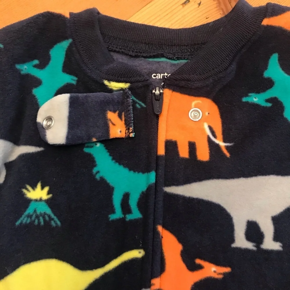 🦕 Boys Footie Pajamas